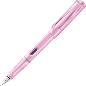 Lamy safari light rose, rechte Hand, mittel