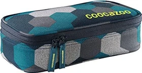 Coocazoo Schlamperetui PencilDenzel blue geometric melange