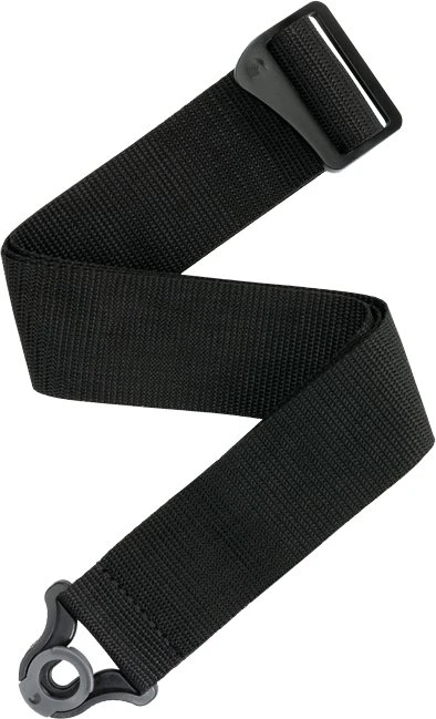 D'Addario Auto Lock Polypro Guitar Strap Black