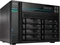 Asustor Lockerstor 8 AS6508T, 8GB RAM, 2x RJ-45 10GBase-T, 2x RJ-45 2.5GBase-T Vorschaubild