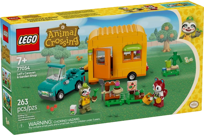 LEGO Animal Crossing - Gerds Wohnwagen & Gärtnerei
