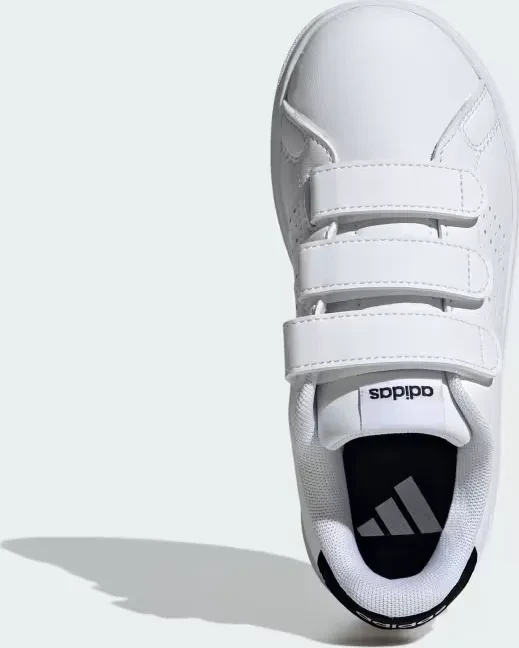 adidas Advantage Base 2.0 cloud white/core black (Junior)