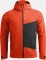 Ortovox Seceda Softshell Funktionsjacke hot orange (Herren) Vorschaubild