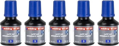 edding BT30 Whiteboardmarker Tintenflasche blau, 30ml