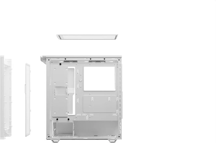 be quiet! Pure Base 501 Airflow Window White, Glasfenster