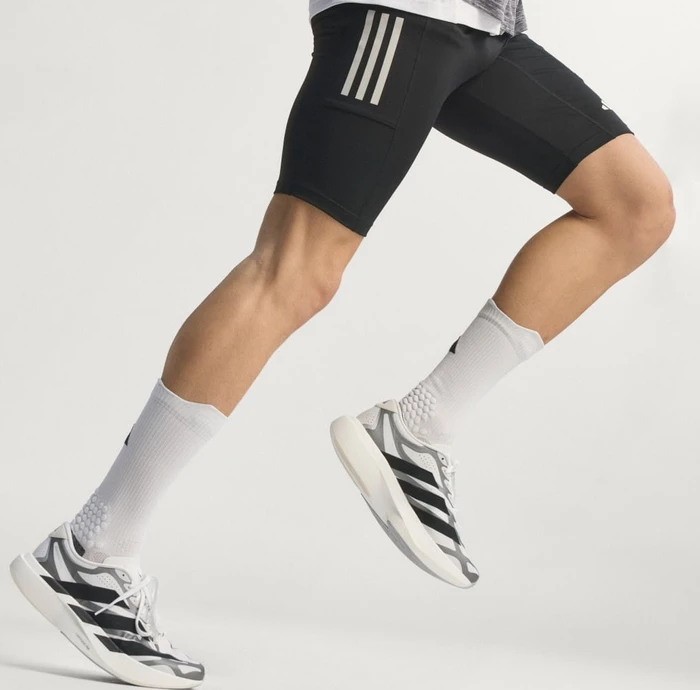 adidas Adizero EVO SL EXO cloud white/core black/iron metallic (Herren)
