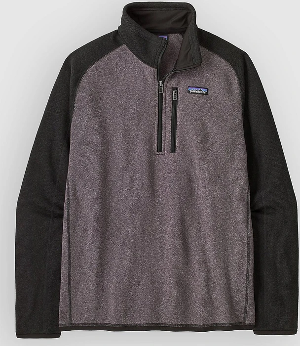 Patagonia Better Sweater 1/4-Zip Fleece Pullover may grey (Herren)