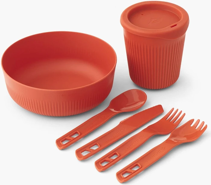 Sea to Summit Passage 6-teilig Geschirrset spicy orange