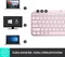 Logitech MX Keys Mini, rosa, LEDs weiß, Logi Bolt, Rose, USB/Bluetooth, ND Vorschaubild