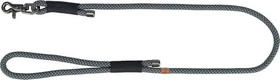 Trixie Soft Rope Leine, M-L, 1m, Schwarz/Grau
