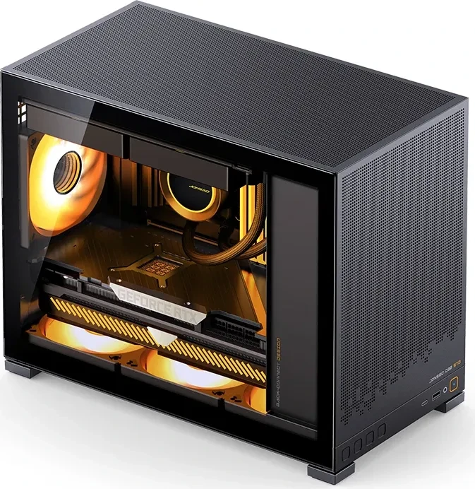 Jonsbo D32 STD Black, Glasfenster