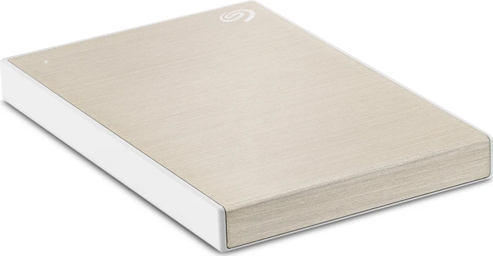 Seagate Backup Plus Slim Portable, gold/grau, 1TB, USB 3.0 Micro-B