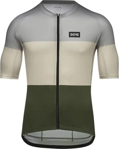 Gore Wear Spirit Stripes Trikot kurzarm lab gray/tech beige (Herren)