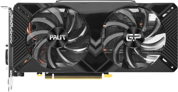 Palit GeForce RTX 2070 Dual V1, 8GB GDDR6, DVI, HDMI, 3x DP