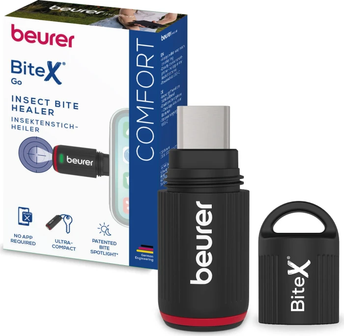 Beurer BiteX Go Stichheiler deep black