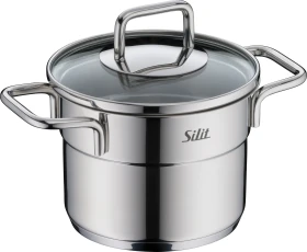 WMF Silit Extra Cook Mini-Kochtopf mit Deckel 12cm 1l