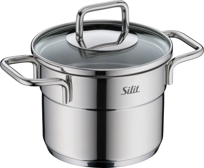 WMF Silit Extra Cook Mini-Kochtopf mit Deckel 12cm 1l