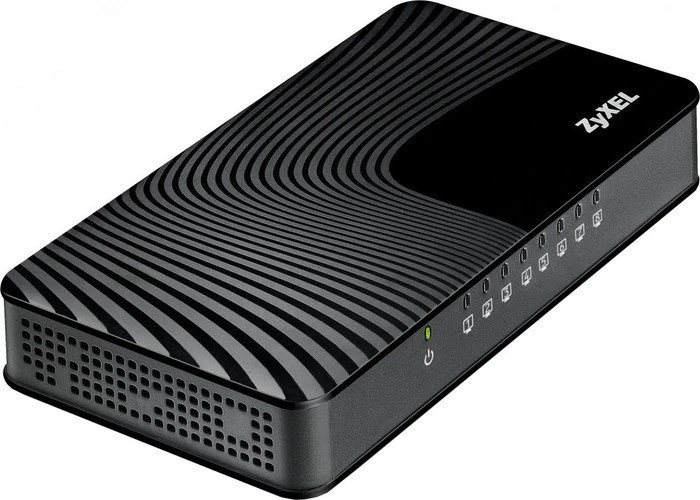 Zyxel GS-100 Desktop Gigabit Switch, 8x RJ-45