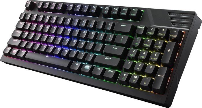 Cooler Master MasterKeys Pro M, LEDs RGB, MX RGB RED, USB, DE