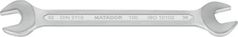 Matador 0100 Doppelmaulschlüssel, 32/36x325mm