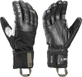 Leki Montera Pro GTX Skihandschuhe black/white/burnt olive