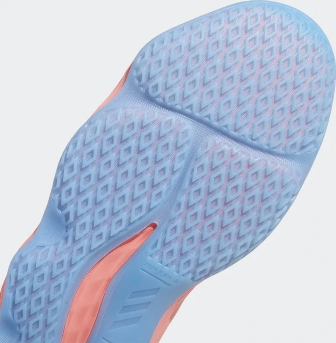 adidas Exhibit A acid red/sky rush/shadow navy