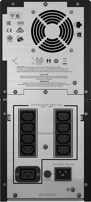 APC Smart-UPS LCD SmartConnect, 3000VA, USB/seriell