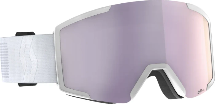 Scott Shield + Extra Brillenscheibe mineral white/amp lavender chrome
