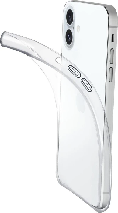 Cellularline Fine Cover für Apple iPhone 16 transparent