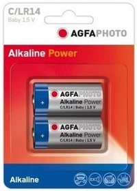 AgfaPhoto Alkaline Power Baby C, 2er-Pack