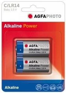 AgfaPhoto Alkaline Power Baby C, 2er-Pack