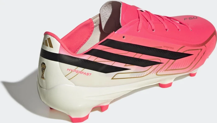 adidas F50 Hyperfast League FG solar turbo/core black/gold metallic