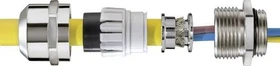 Wiska PMSKV 16-20 EMV-Z EMV-Kabelverschraubung, Messing vernickelt, Pg16