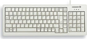 Cherry G84-5200 Compact Keyboard hellgrau, Cherry ML, PS/2 & USB, DE
