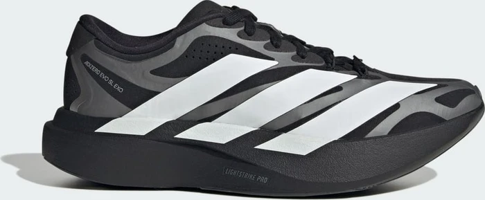 adidas Adizero EVO SL EXO core black/cloud white/iron metallic (Damen)