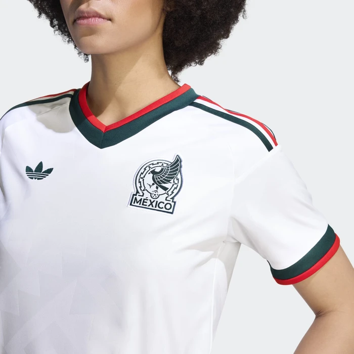adidas FIFA WM 2026 Mexiko Auswärtstrikot kurzarm weiß (Damen)
