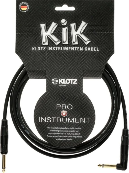Klotz KIK gewinkelt schwarz 9.0m