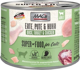 MAC's Cat Ente Pute und Huhn Adult, 4.80kg (24x 200g)