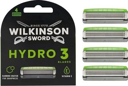 Wilkinson Sword Hydro 3 Rasierklinge, 4 Stück