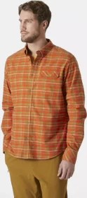 Helly Hansen Classic Check Hemd langarm patrol orange (Herren)