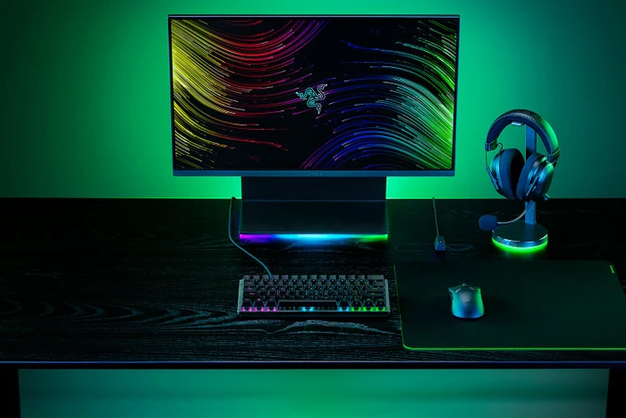 Razer Huntsman V3 Pro Mini, schwarz, LEDs RGB, Razer Analog Optical Switch Gen-2, USB, FR
