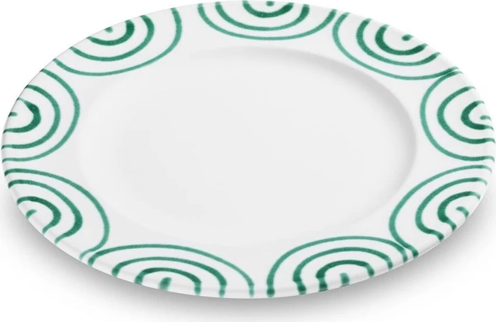 Gmundner Keramik Grüngeflammt Dessertteller Gourmet 22cm