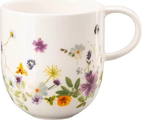 Rosenthal Brillance Bone China Grand Air Lila Becher mit Henkel