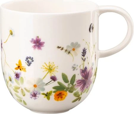Rosenthal Brillance Bone China Grand Air Lila Becher mit Henkel