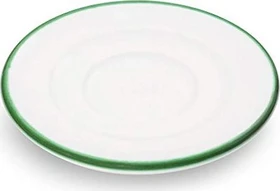 Gmundner Keramik Grüner Rand Unterteller Espresso 11cm