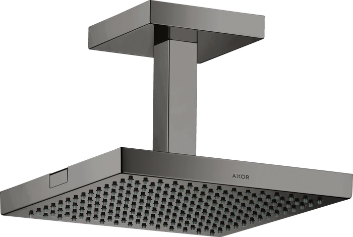 Hansgrohe Axor ShowerSolutions Kopfbrause 240/240 1jet mit Deckenanschluss polished black chrome