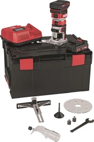 Flex CER 18.0-EC/2.5 Set Akku-Oberfräse inkl. L-Boxx + 2 Akkus 2.5Ah