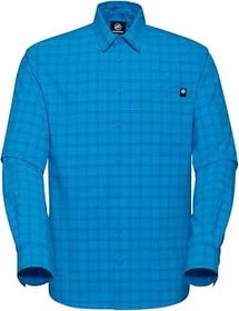 Mammut Lenni Hemd langarm glacier blue/marine (Herren)