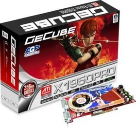 GeCube Radeon X1950 Pro, 256MB DDR3, 2x DVI, TV-out