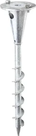 Alberts Einschraub-Bodenhülse 100x400mm